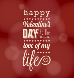 Happy Valentine Card vector image