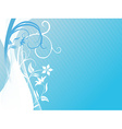 Floral background Floral background vector image