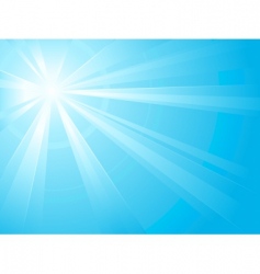 Light burst vector image