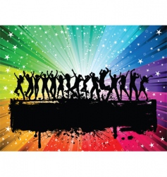 Party background vector image