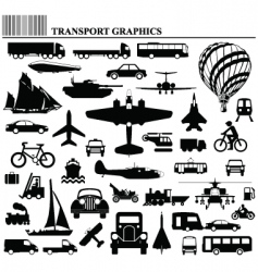 Transport graphics vector image