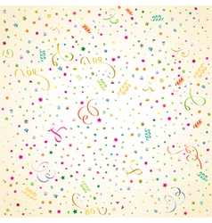 Birthday background vector image
