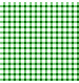 Seamless retro white-green square tablecloth vector image
