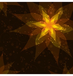 Bright background with flower Invitation or vector image