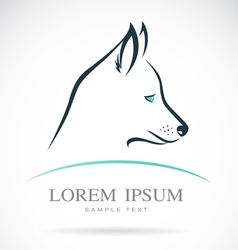 Dog Siberian Husky vector image
