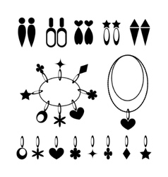 Accesories for women vector image