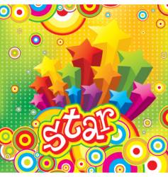 Stars vector image