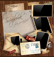 Grunge envelopes vector image