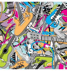 Guitars vector image