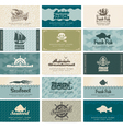 Seafood vector image