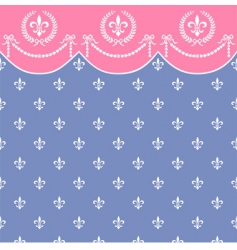 Retro seamless pattern vector image