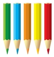 Crayons Stationeries vector image