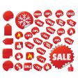 Labels set vector image