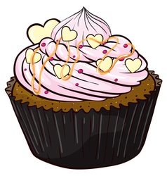 Cupcake vector image
