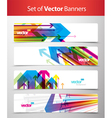 Web headers vector image