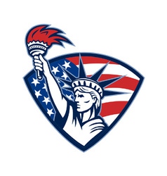 Statue of Liberty vector image