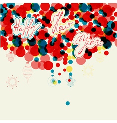Christmas card vector image