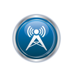 Wireless icon vector image