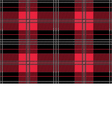 Seamless tartan pattern vector image