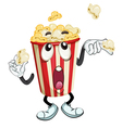 A popcorn vector image