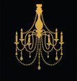 Chandelier vector image