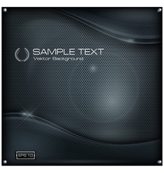Metal background vector image