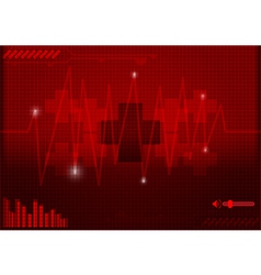 Icon Nurse background of technology concept vector image