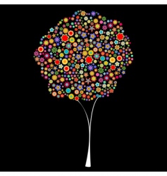 Tree shape Tree shape vector image