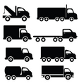 Trucks vector image