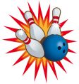 Bowling vector image