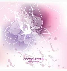 White orchid vector image