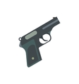 Gun flat icon vector image