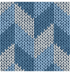 Knitted Pattern vector image