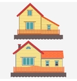 House facade House facade vector image