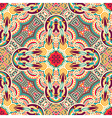 Original retro paisley seamless pattern vector image