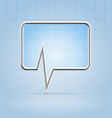 Medical forum application icon vector image