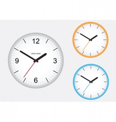 Clock vector image