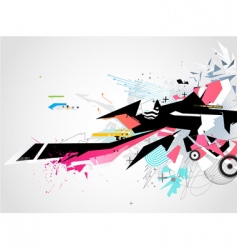 Urban background Urban background vector image