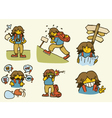 Tourist vector image