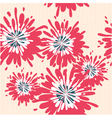 Floral background vector image