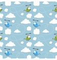 Baby seamless pattern vector image