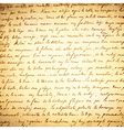 Old Letter 18 Century vector image