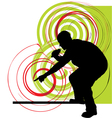 Artists of hip hop vector image