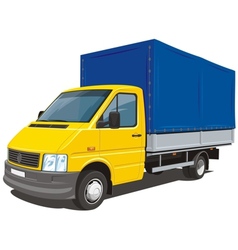Delivery truck vector image