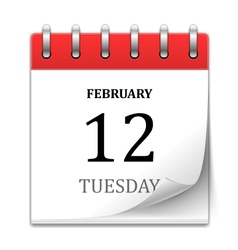 Calendar Icon vector image