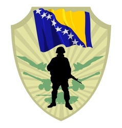 Army of Bosnia and Herzegovina vector image