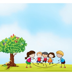 Kids vector image