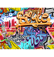 Graffiti wall vector image