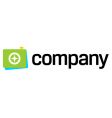 Photo camera shot logo vector image