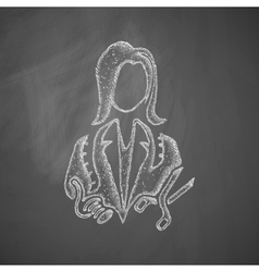 Dressmaker icon vector image